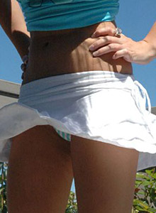 On the patio from Karen Loves Kate