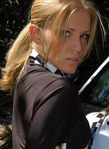 Kate and Karen get naked on a car from Karen Loves Kate